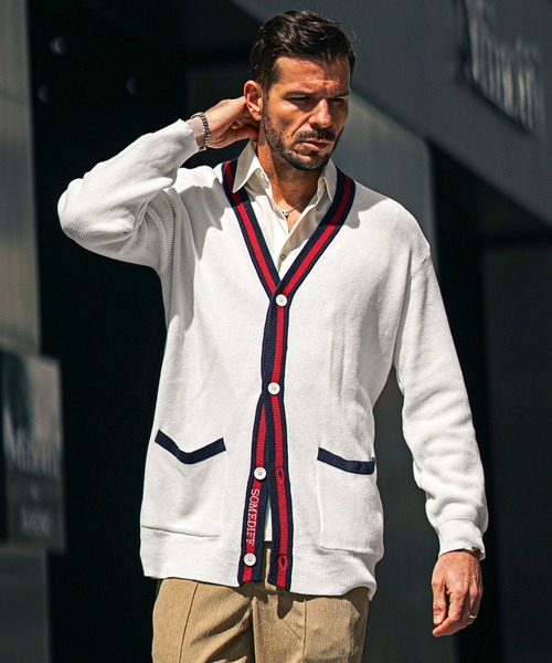 ETRO - ETRO カーディガン　メタルボタン　トライカラー　トリコロール　オーバサイズ SALON adam et ropé(サロン アダム エ ロペ) / 【WEB限定】2WAY