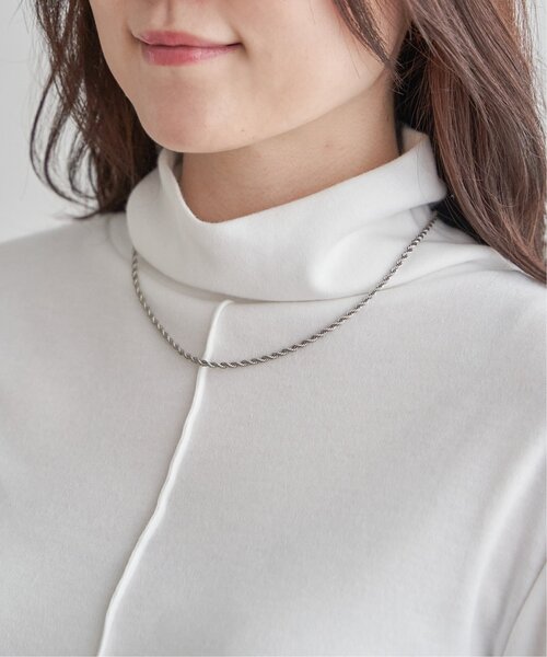 LBC(エルビーシー)の「クシュスリーブクシュネックロンT(Tシャツ/カットソー・レディース・ブラック/その他30/ネイビー/ホワイト/オリーブ・L/M)」の20枚目の写真