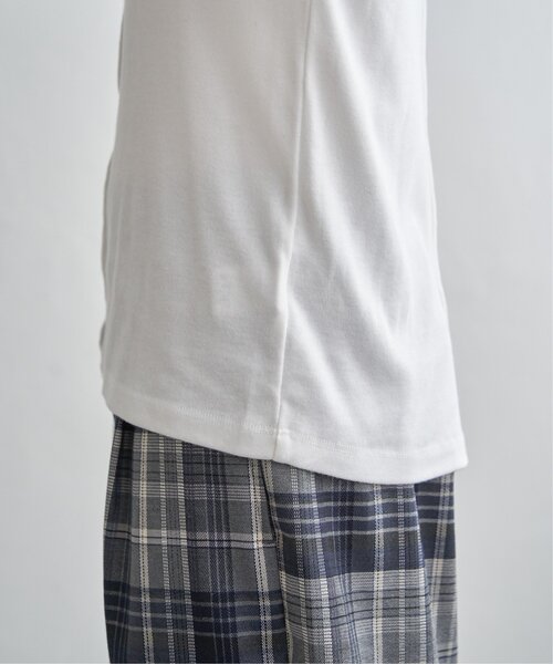 LBC(エルビーシー)の「クシュスリーブクシュネックロンT(Tシャツ/カットソー・レディース・ブラック/その他30/ネイビー/ホワイト/オリーブ・L/M)」の22枚目の写真