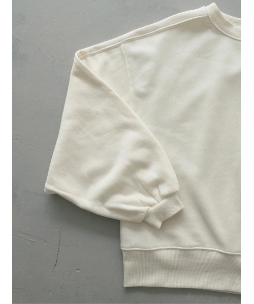 TRUNC(トランクエイティーエイト)の「Volume Sleeve Simple Pullover(スウェット・レディース・ブラック/アイボリー・FREE)」の18枚目の写真