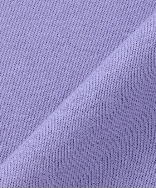 by LOVEiT（バイラビット）の「エンボスオングリッタープルオーバー（スウェット・キッズ・オフホワイト/ブラック/ラベンダー・120cm/130cm/140cm/150cm/160cm）」の10枚目の写真