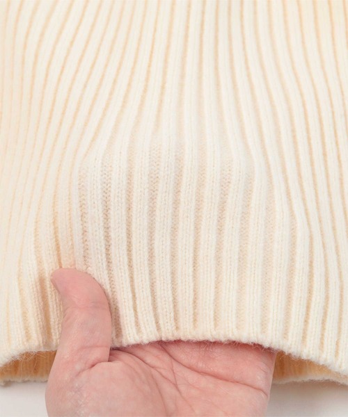 miette(ミエット)の「襟付きノースリニット深Uネックニットセット(ニット/セーター・レディース・グレー/ブラック・FREE)」の22枚目の写真
