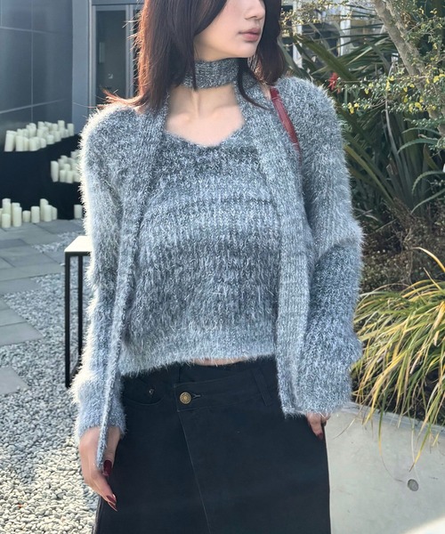 美品 DEBOA /デヴォア メッシュニット フード付きポンチョ フリーサイズ 美品 DEBOA /デヴォア メッシュニット フード付きポンチョ