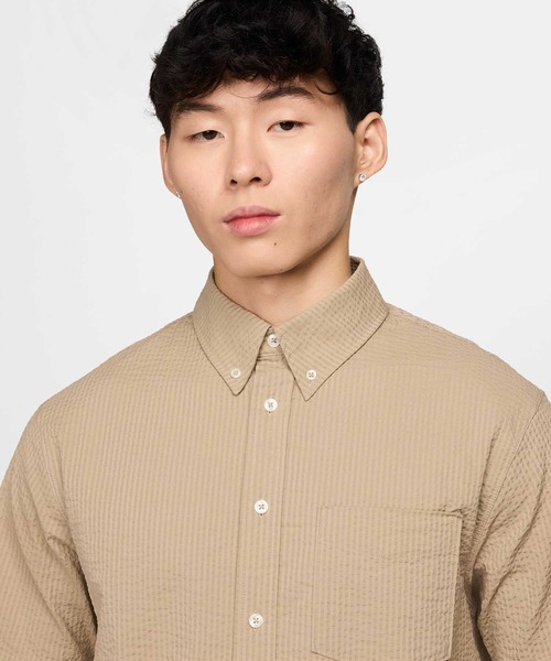 NIKE（ナイキ）の「ナイキ ライフ メンズ ショートスリーブ シア
