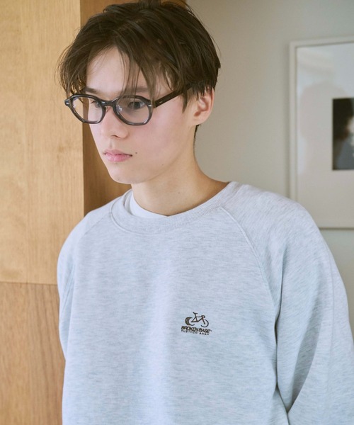 BROKEN BASE（ブロークンベース）の「アソート柄ドローコードスウェット（スウェット・メンズ・グレー/ブラック/ブルー系その他2/グレー系その他/オートミール/ネイビー/ブルー系その他/レッド/ベージュ系その他/ベージュ系その他2/ブラック系1・SMALL/MEDIUM/LARGE）」の12枚目の写真