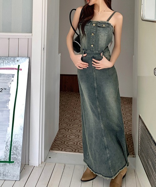 Jean Paul GAULTIER ワンピース　デニム　レースアップ Jean Paul GAULTIER ワンピース デニム レースアップ Jean Paul