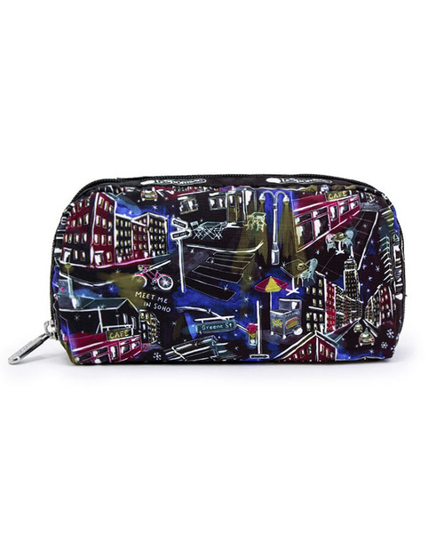 RECTANGULAR COSMETIC エヌワイシーウィンターブラック（ポーチ