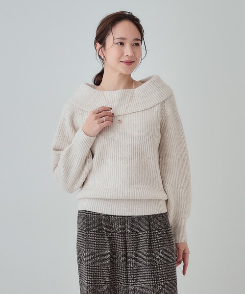 DT☆ MAX&Co.「LUSTRINO」コットン混紡ジャージーニットドレス S-LL/セットアップ可】インせず着られる さらっとなめらかニット