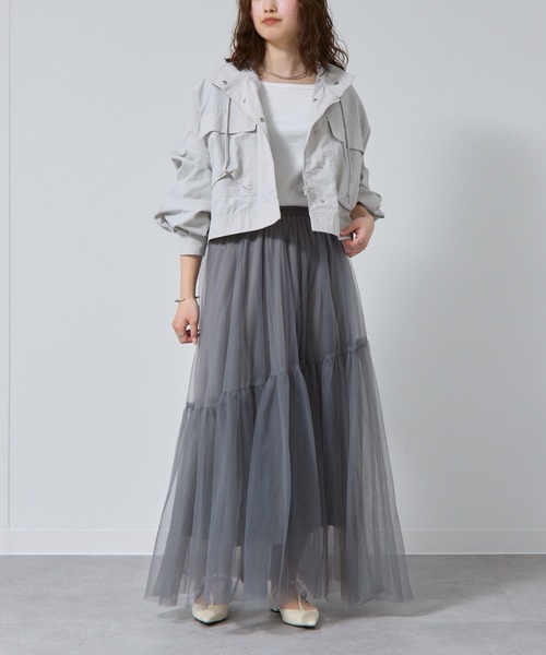 COLONY 2139(コロニートゥーワンスリーナイン)の「ショートミリタリーブルゾン(ブルゾン・レディース・ブラック/カーキ/グレー・FREE)」の22枚目の写真