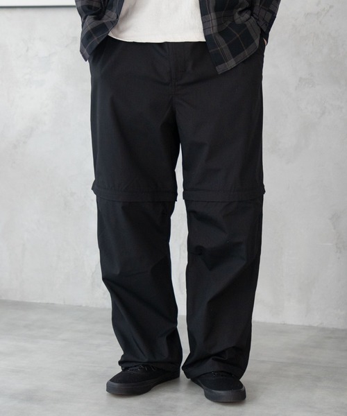 NAVY(ネイビー)の「2WAY CONVERTIBLE 2WAY PANTS/ハーフパンツ/イージーパンツ(その他パンツ・メンズ・カーキ系/ブラック・XL/L/M)」の10枚目の写真