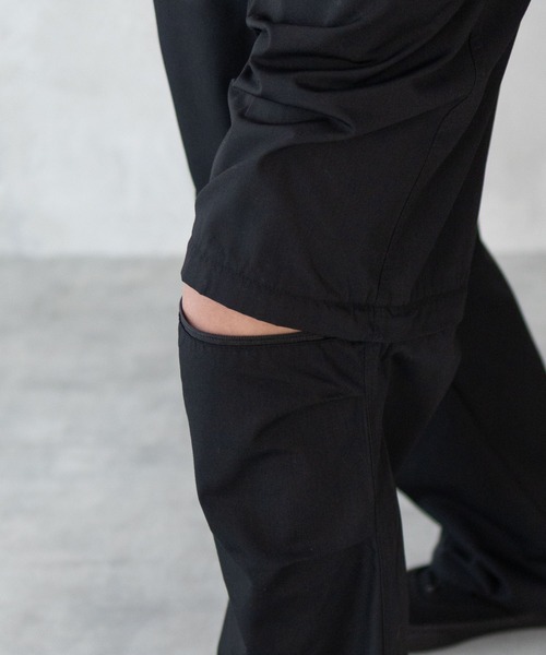 NAVY(ネイビー)の「2WAY CONVERTIBLE 2WAY PANTS/ハーフパンツ/イージーパンツ(その他パンツ・メンズ・カーキ系/ブラック・XL/L/M)」の17枚目の写真
