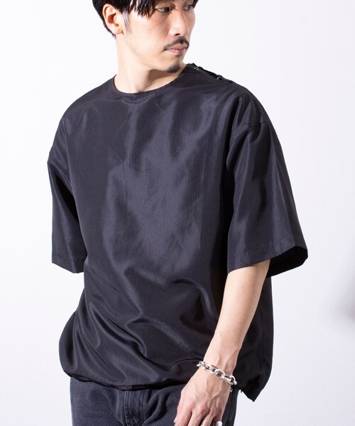 TAION（タイオン）の「【TAION/タイオン】GLOSTER別注 ミリタリー Ripstop 半袖Tシャツ（Tシャツ/カットソー・メンズ・セージグリーン/ブラック/ネイビー・XL/L/M）」の4枚目の写真