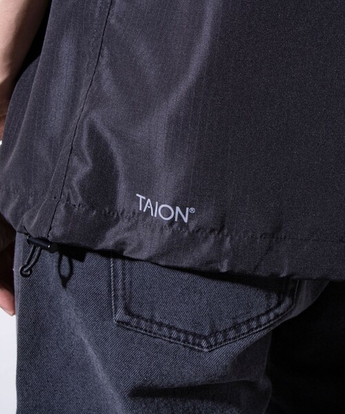 TAION（タイオン）の「【TAION/タイオン】GLOSTER別注 ミリタリー Ripstop 半袖Tシャツ（Tシャツ/カットソー・メンズ・セージグリーン/ブラック/ネイビー・XL/L/M）」の7枚目の写真