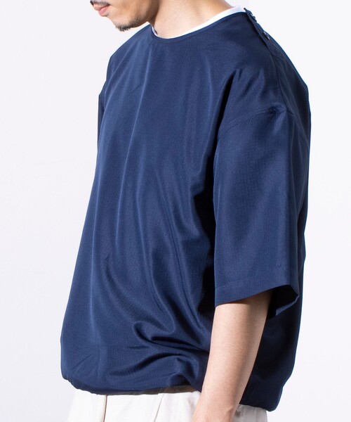 TAION（タイオン）の「【TAION/タイオン】GLOSTER別注 ミリタリー Ripstop 半袖Tシャツ（Tシャツ/カットソー・メンズ・セージグリーン/ブラック/ネイビー・XL/L/M）」の13枚目の写真