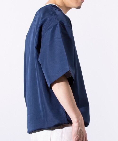 TAION（タイオン）の「【TAION/タイオン】GLOSTER別注 ミリタリー Ripstop 半袖Tシャツ（Tシャツ/カットソー・メンズ・セージグリーン/ブラック/ネイビー・XL/L/M）」の14枚目の写真