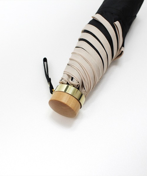 日傘 晴雨兼用】sun shade piping mini 50㎝（折りたたみ傘）｜nifty