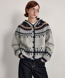 siro　Ralph Lauren フェアアイル柄　ロング　カーディガン フェア アイル ボタンド カーディガン | ラルフ ローレン公式