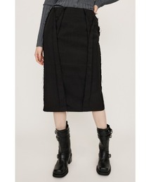 CUT OUT ILINE SK カットアウト アイライン スカート