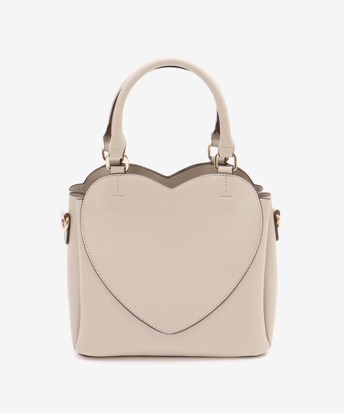 MAJESTIC LEGON（マジェスティックレゴン）の「ハートリボンショルダーバッグ（ショルダーバッグ・レディース・ブラック/レッド/グレイッシュベージュ・FREE）」の22枚目の写真