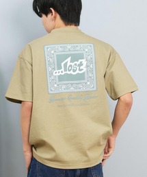 lost（ロスト）の「lost/ロスト 半袖Tシャツ/半袖Tee ボックスロゴ バンダナ ユニセックス L25S-2102（Tシャツ/カットソー）」