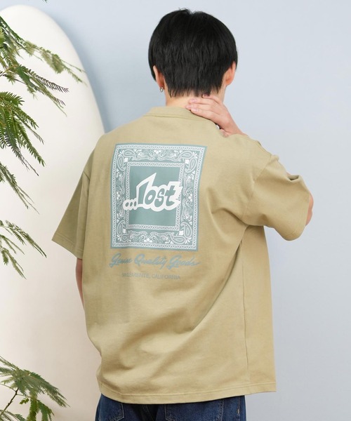 セール】lost/ロスト 半袖Tシャツ/半袖Tee ボックスロゴ