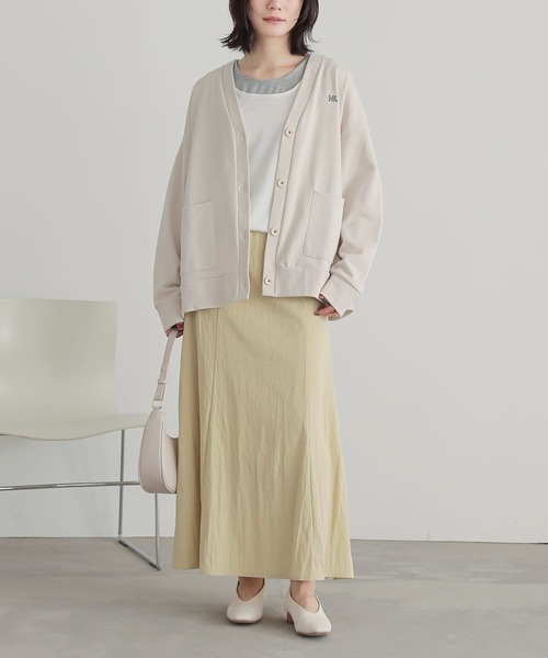 n'OrLABEL（ノアールレーベル）の「『スウェットロゴカーディガン』（カーディガン/ボレロ・レディース・チャコール/アイボリー/ブルー・FREE）」の17枚目の写真