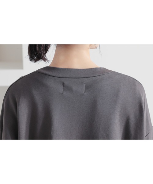 n'OrLABEL（ノアールレーベル）の「『スウェットロゴカーディガン』（カーディガン/ボレロ・レディース・チャコール/アイボリー/ブルー・FREE）」の14枚目の写真