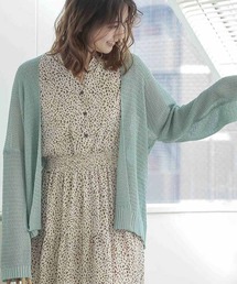 YOEL -multi border knit カーキ　マルチボーダー セールトップス（グリーン・カーキ&frasl;緑色系）ファッション通販 - ZOZOTOWN