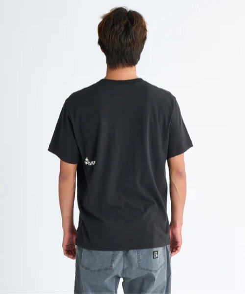Quiksilver(クイックシルバー)の「TYPED OUT ST /クイックシルバーフロントプリント半袖Tシャツ(Tシャツ/カットソー・メンズ・ブラック/ホワイト/グリーン/ミント・X-LARGE/MEDIUM/LARGE/SMALL)」の6枚目の写真