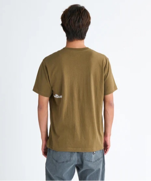 Quiksilver(クイックシルバー)の「TYPED OUT ST /クイックシルバーフロントプリント半袖Tシャツ(Tシャツ/カットソー・メンズ・ブラック/ホワイト/グリーン/ミント・X-LARGE/MEDIUM/LARGE/SMALL)」の7枚目の写真