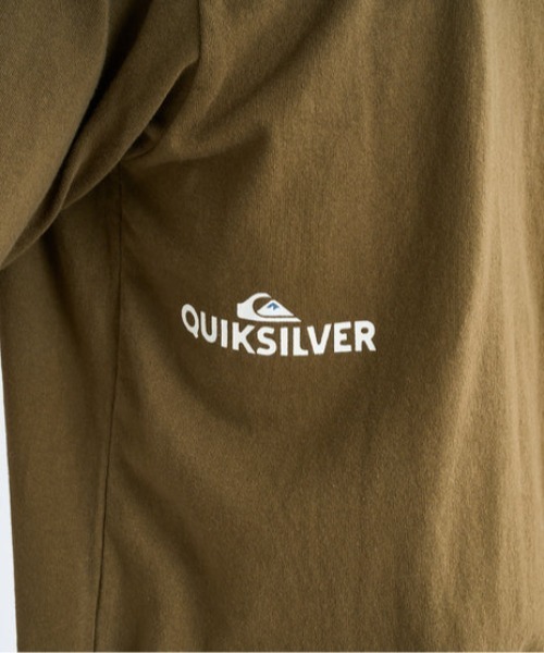 Quiksilver(クイックシルバー)の「TYPED OUT ST /クイックシルバーフロントプリント半袖Tシャツ(Tシャツ/カットソー・メンズ・ブラック/ホワイト/グリーン/ミント・X-LARGE/MEDIUM/LARGE/SMALL)」の10枚目の写真