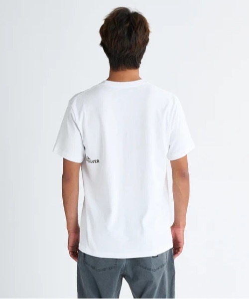 Quiksilver(クイックシルバー)の「TYPED OUT ST /クイックシルバーフロントプリント半袖Tシャツ(Tシャツ/カットソー・メンズ・ブラック/ホワイト/グリーン/ミント・X-LARGE/MEDIUM/LARGE/SMALL)」の5枚目の写真