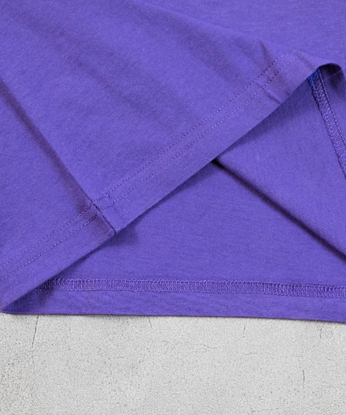 BRANDALISED（ブランダライズド）の「【BRANDALISED×MARKEY’S】プリントTee（Tシャツ/カットソー・キッズ・パープル/チャコール/オフホワイト・80/90/95/100/110/120/130/140/150）」の5枚目の写真