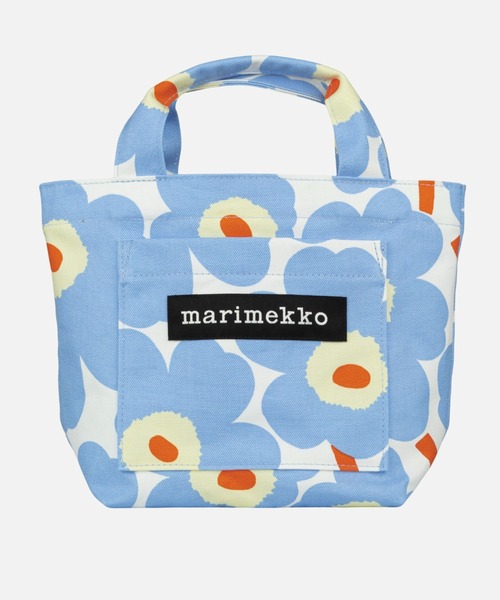 marimekko(マリメッコ)の「Unikko / AE Lunch tote bag(トートバッグ・レディース・オレンジ/ライトブルー/クリーム・FREE)」の3枚目の写真
