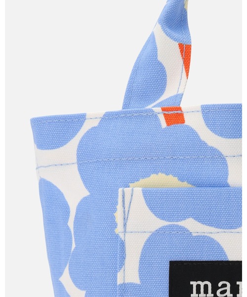 marimekko(マリメッコ)の「Unikko / AE Lunch tote bag(トートバッグ・レディース・オレンジ/ライトブルー/クリーム・FREE)」の7枚目の写真