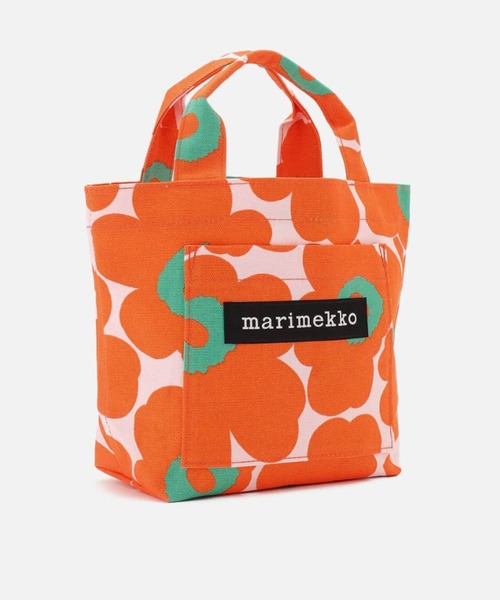 marimekko(マリメッコ)の「Unikko / AE Lunch tote bag(トートバッグ・レディース・オレンジ/ライトブルー/クリーム・FREE)」の14枚目の写真