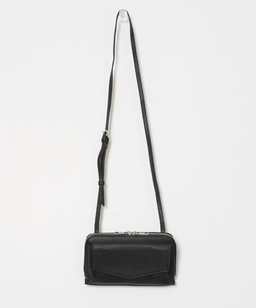 URBAN RESEARCH ROSSO WOMEN(アーバンリサーチ ロッソ)の「スリムショルダーバッグ(ショルダーバッグ・レディース・ブラック/ベージュ系その他/シルバー・-)」の8枚目の写真