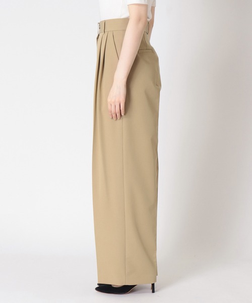 Jines(ジネス)の「2タックワイドパンツ(その他パンツ・レディース・ベージュ/ネイビー/グレー・36/38)」の18枚目の写真