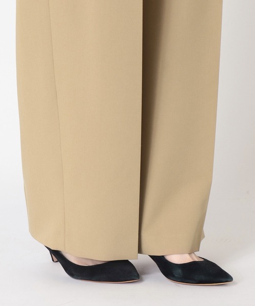 Jines(ジネス)の「2タックワイドパンツ(その他パンツ・レディース・ベージュ/ネイビー/グレー・36/38)」の14枚目の写真