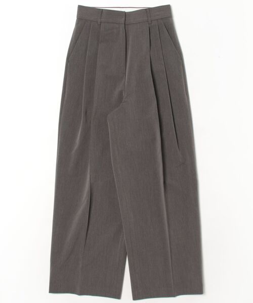 Jines(ジネス)の「2タックワイドパンツ(その他パンツ・レディース・ベージュ/ネイビー/グレー・36/38)」の5枚目の写真