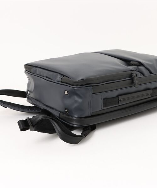 ACE GENE（エースジーン）の「【ace. GENE/エースジーン】 ガジェタブルWR2 スクエアリュック 11L（バックパック/リュック・メンズ・ブラック/ネイビー・FREE）」の5枚目の写真