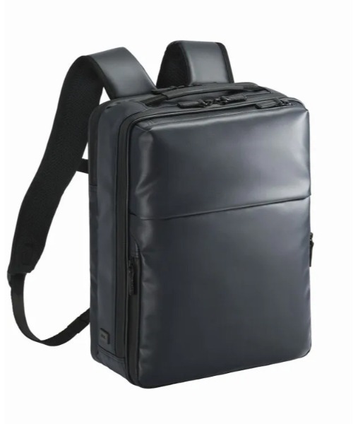 ACE GENE（エースジーン）の「【ace. GENE/エースジーン】 ガジェタブルWR2 スクエアリュック 11L（バックパック/リュック・メンズ・ブラック/ネイビー・FREE）」の2枚目の写真