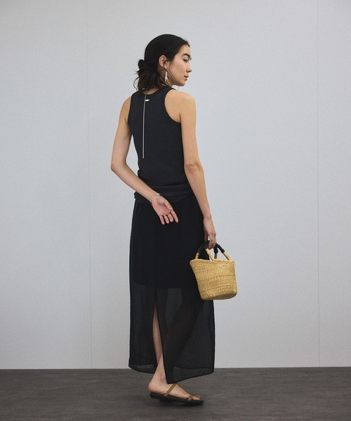 セール】シアーレイヤードスカート（スカート）｜SALON adam et rope