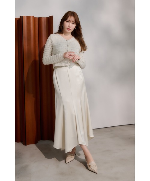 Butterfly Yarn V-Neck Cardigan（カーディガン/ボレロ）｜Her lip to 