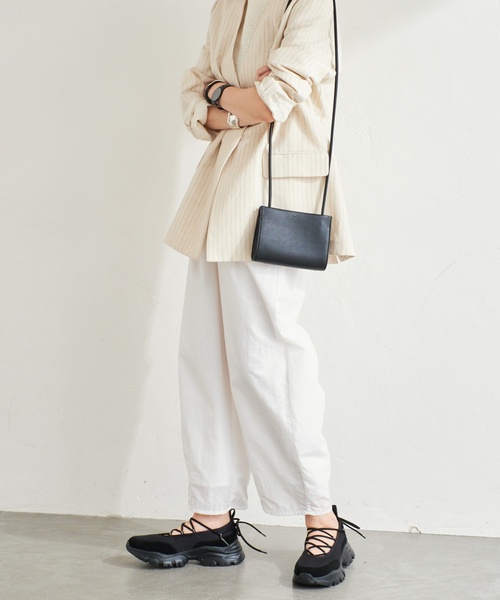 LE TALON（ルタロン）の「LE TALON petite bag（ショルダーバッグ・レディース・ブラック/シルバー/ベージュ・FREE）」の9枚目の写真