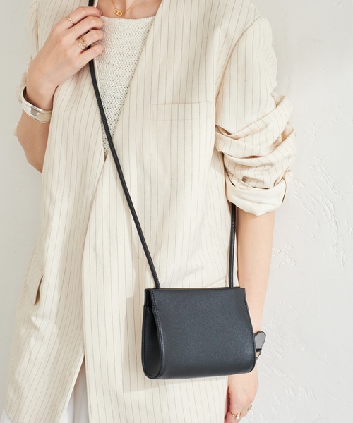 LE TALON（ルタロン）の「LE TALON petite bag（ショルダーバッグ・レディース・ブラック/シルバー/ベージュ・FREE）」の10枚目の写真