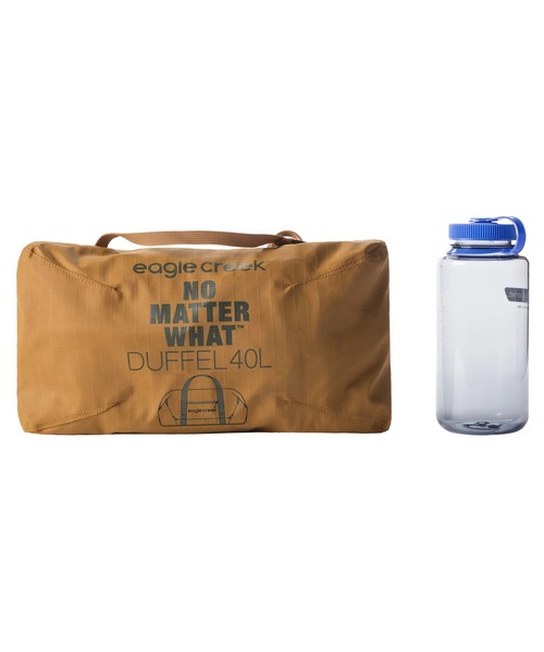 EagleCreek(イーグルクリーク)の「EagleCreek/イーグルクリーク No Matter What Duffel 40L/ノーマターワットダッフル 40L(ドラムバッグ・メンズ・ブラック/ブラウン・FREE)」の4枚目の写真