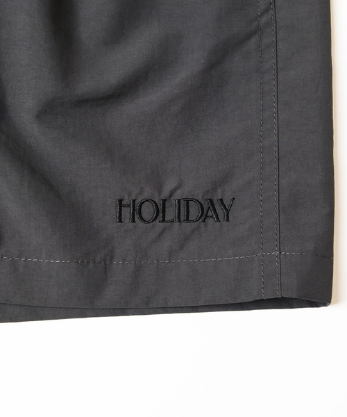 HOLIDAY（ホリデイ）の「SUPPLEX NYLON SHORTS サプレックスナイロンショーツ（その他パンツ・レディース・チャコールグレー/ピンク・ONE SIZE）」の15枚目の写真