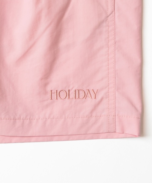 HOLIDAY（ホリデイ）の「SUPPLEX NYLON SHORTS サプレックスナイロンショーツ（その他パンツ・レディース・チャコールグレー/ピンク・ONE SIZE）」の16枚目の写真