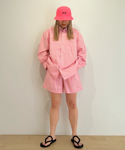 HOLIDAY（ホリデイ）の「SUPPLEX NYLON SHORTS サプレックスナイロンショーツ（その他パンツ・レディース・チャコールグレー/ピンク・ONE SIZE）」の4枚目の写真